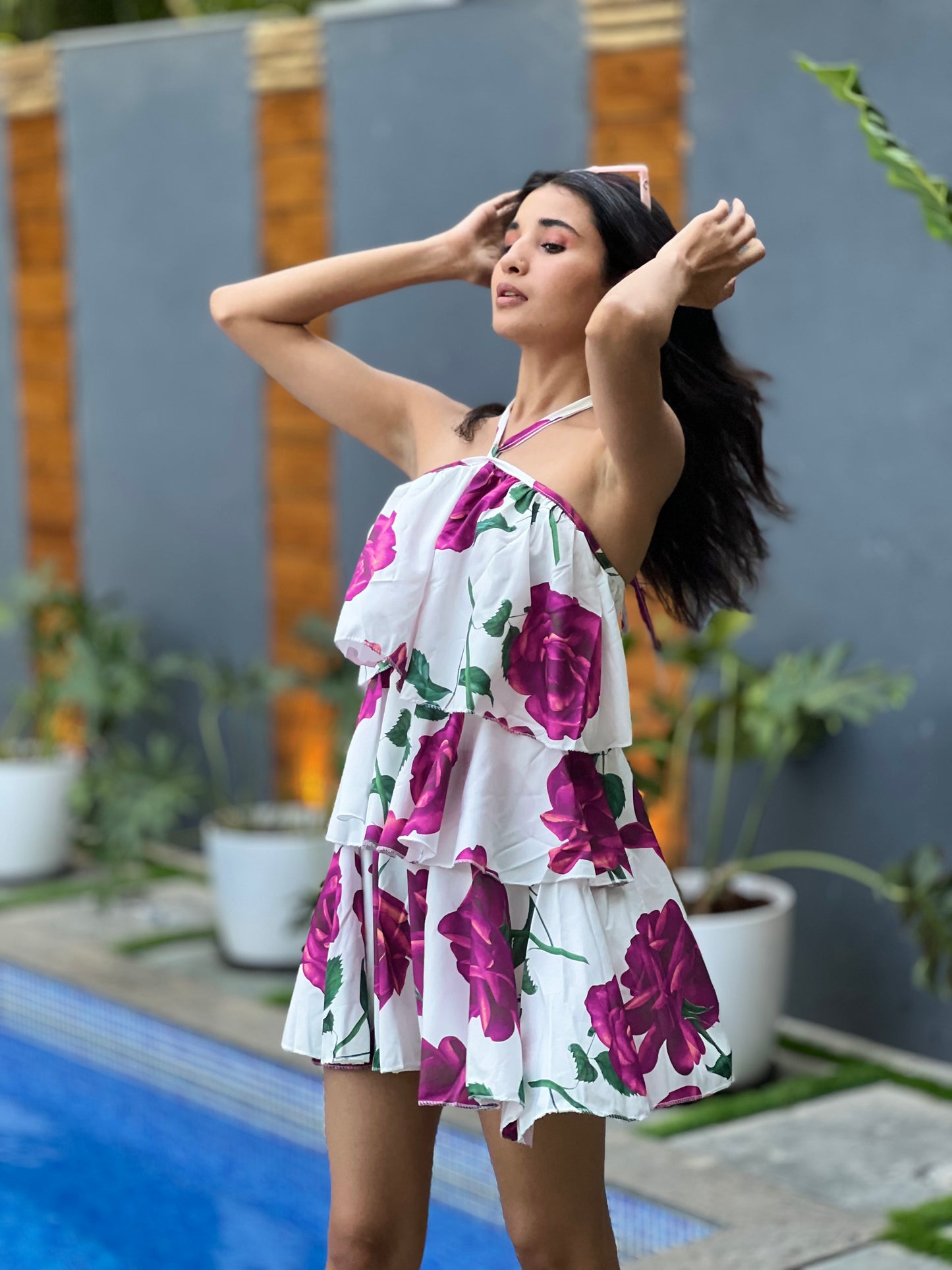 Pink Peony Dress