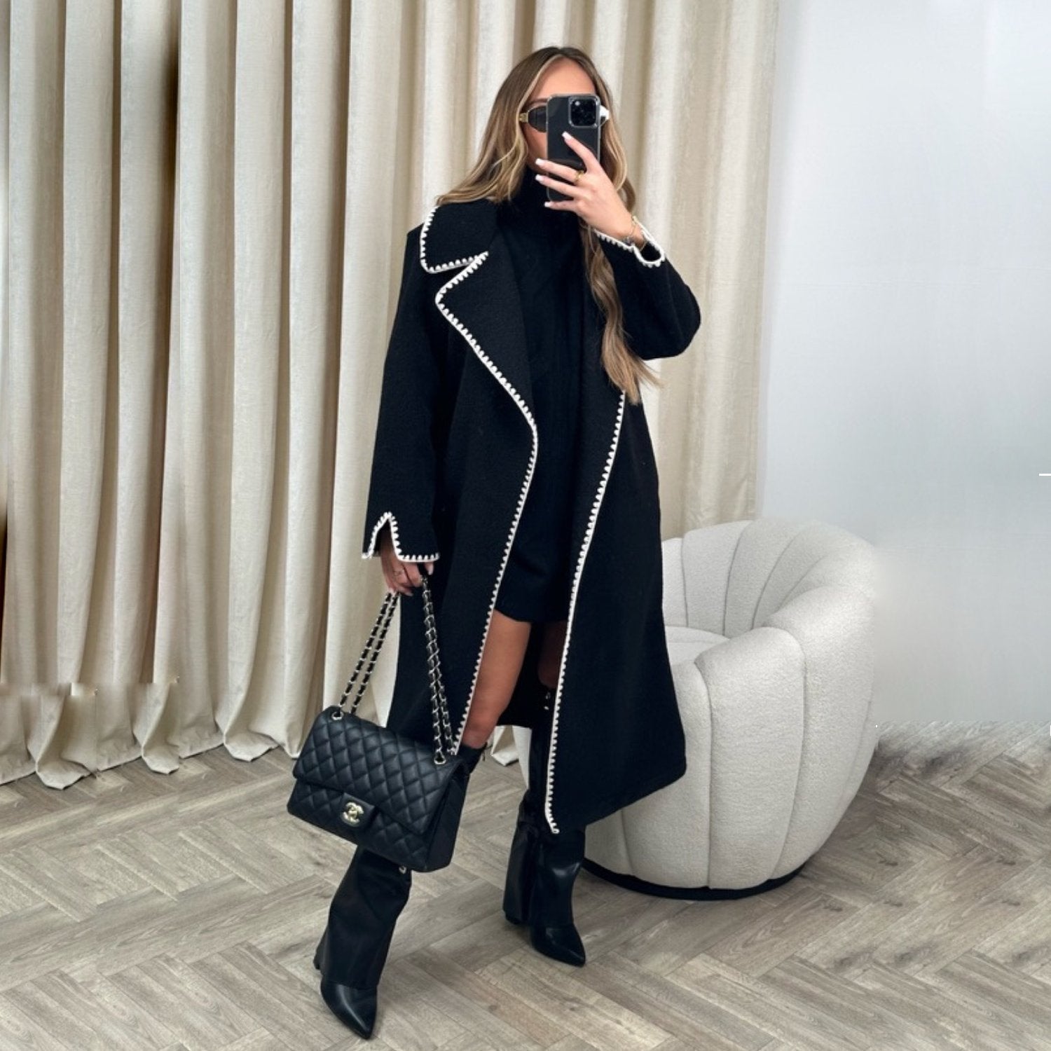 Oversized Coat – Persian Stich