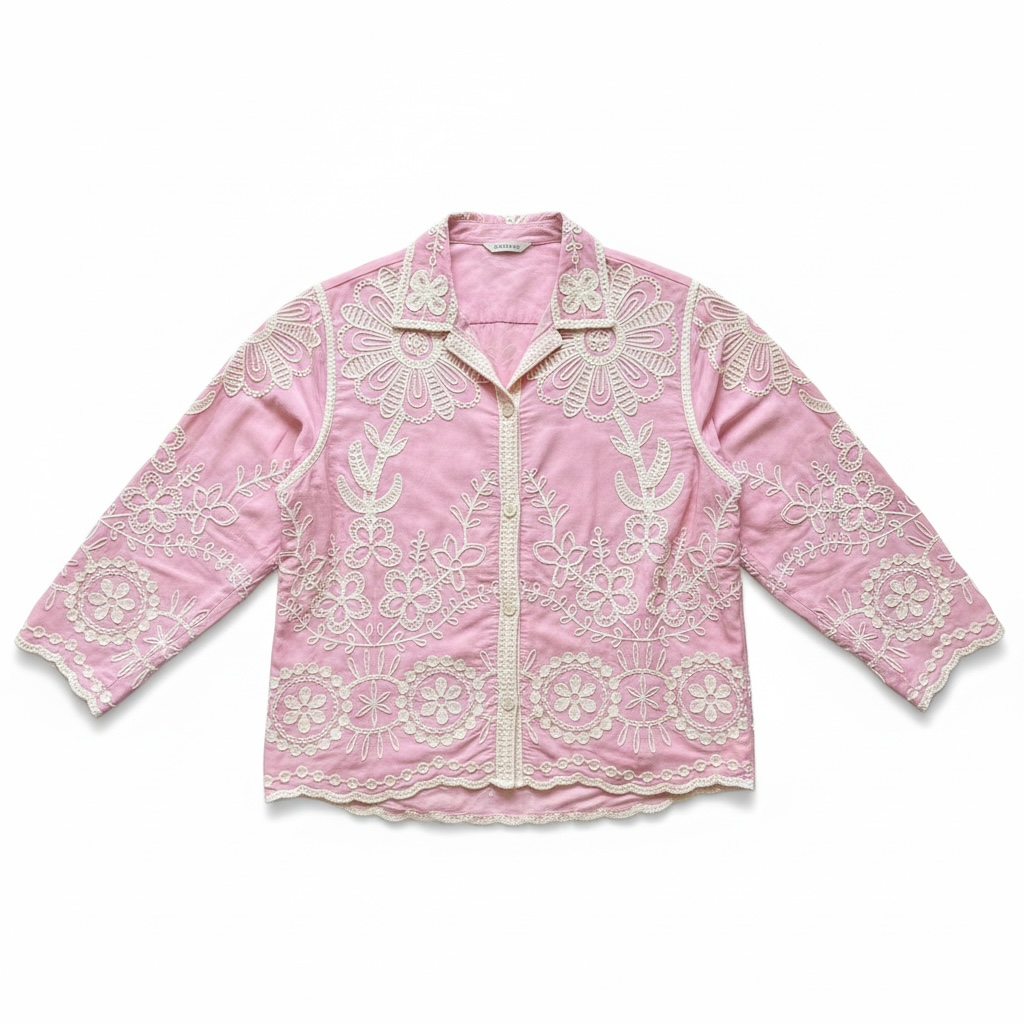 Crochet Mandala Shirt
