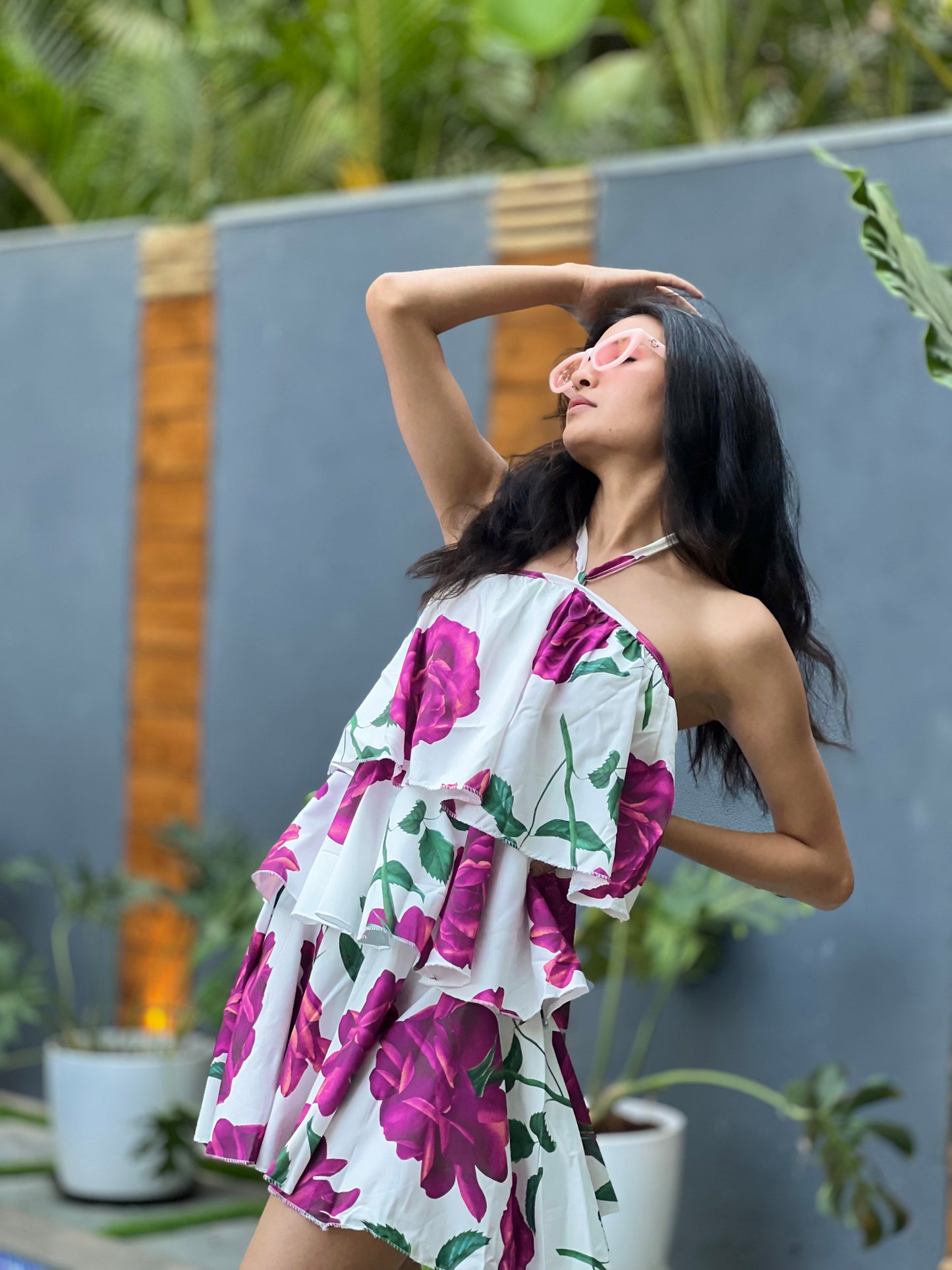 Pink Peony Dress