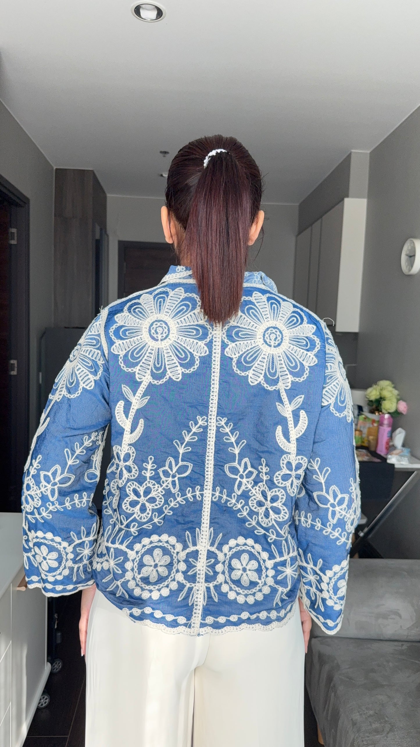 Crochet Mandala Shirt
