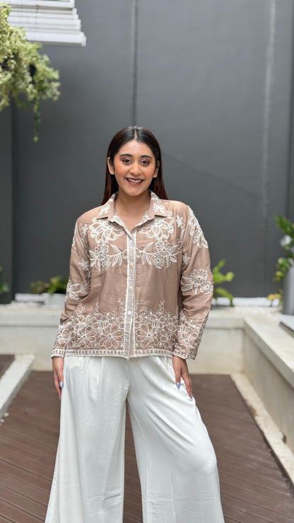 Bohemian Embroidery Shirt