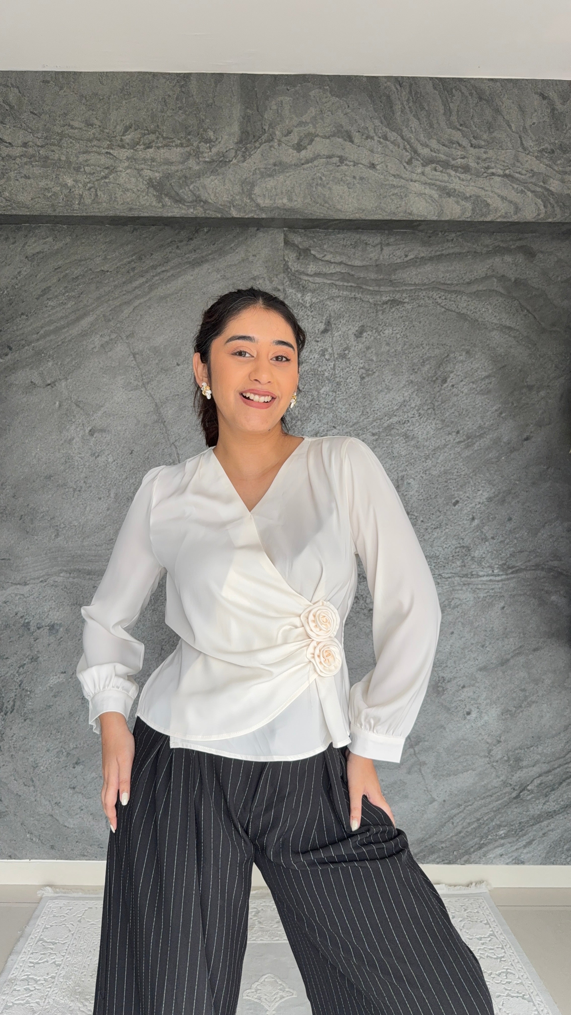 Gentle Satin Glow Top