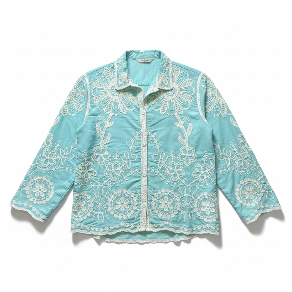 Crochet Mandala Shirt