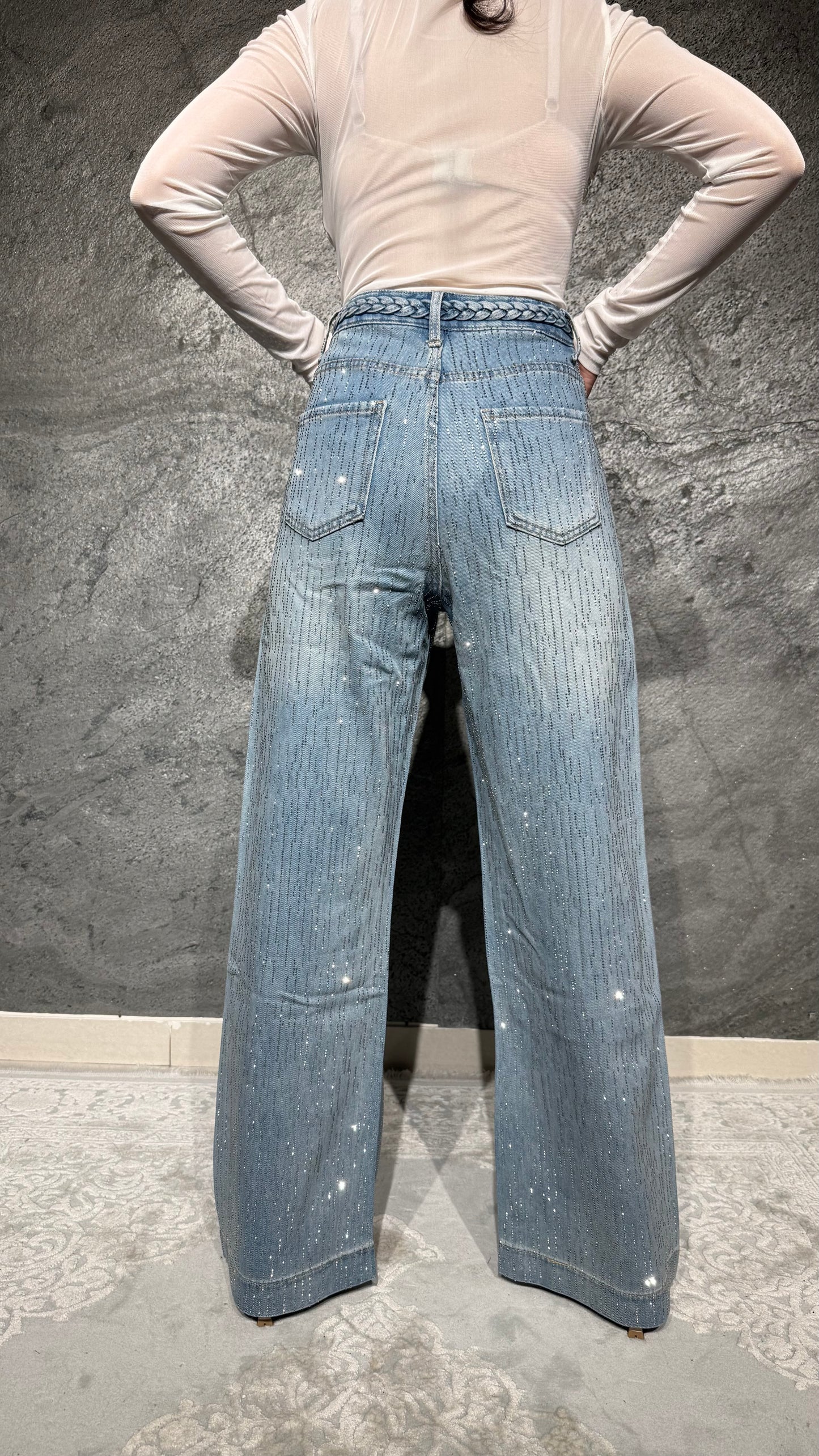 Crystal Flare Jeans