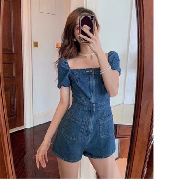 Denim jumpsuit