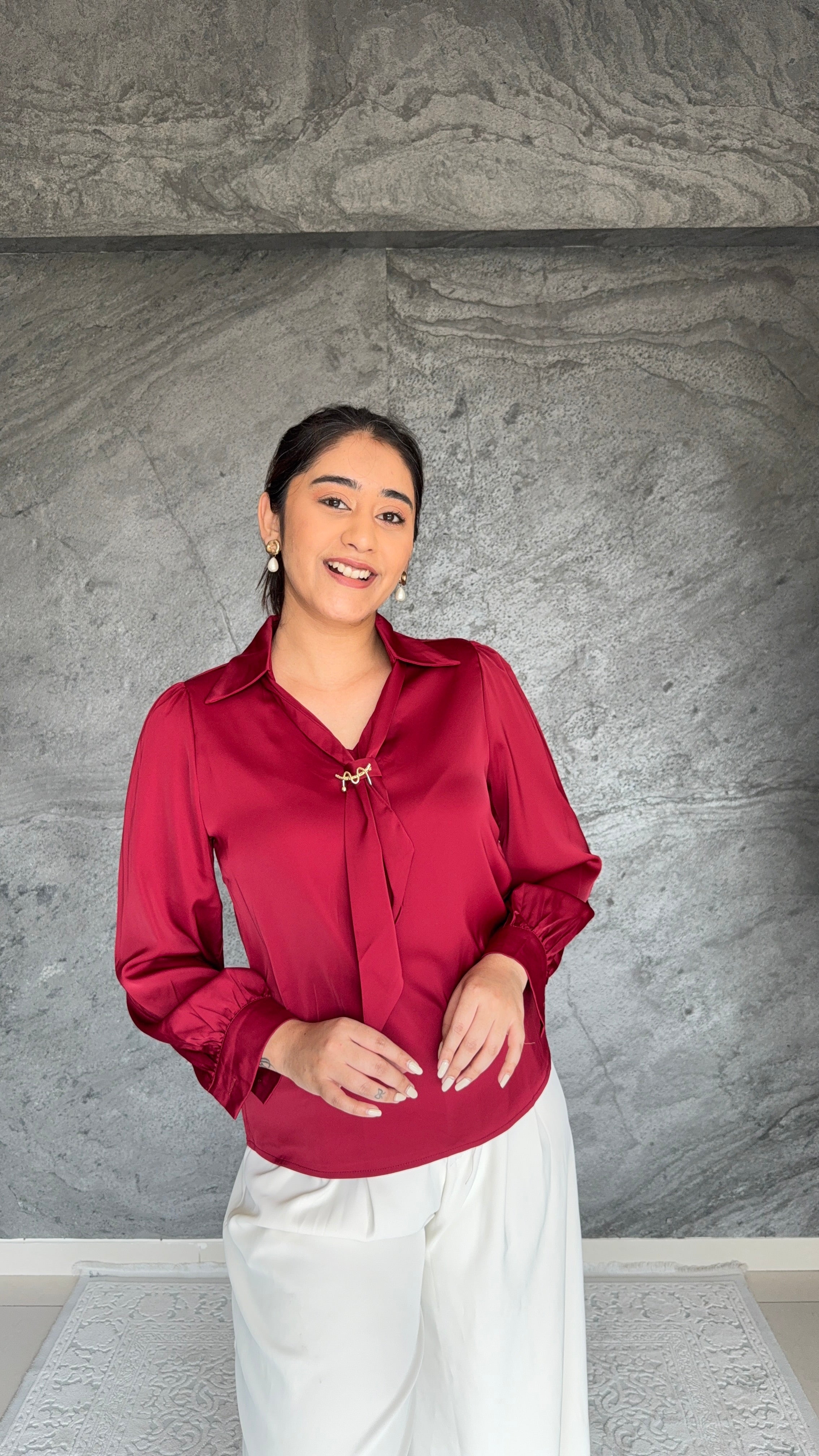 Silky Harmony Blouse