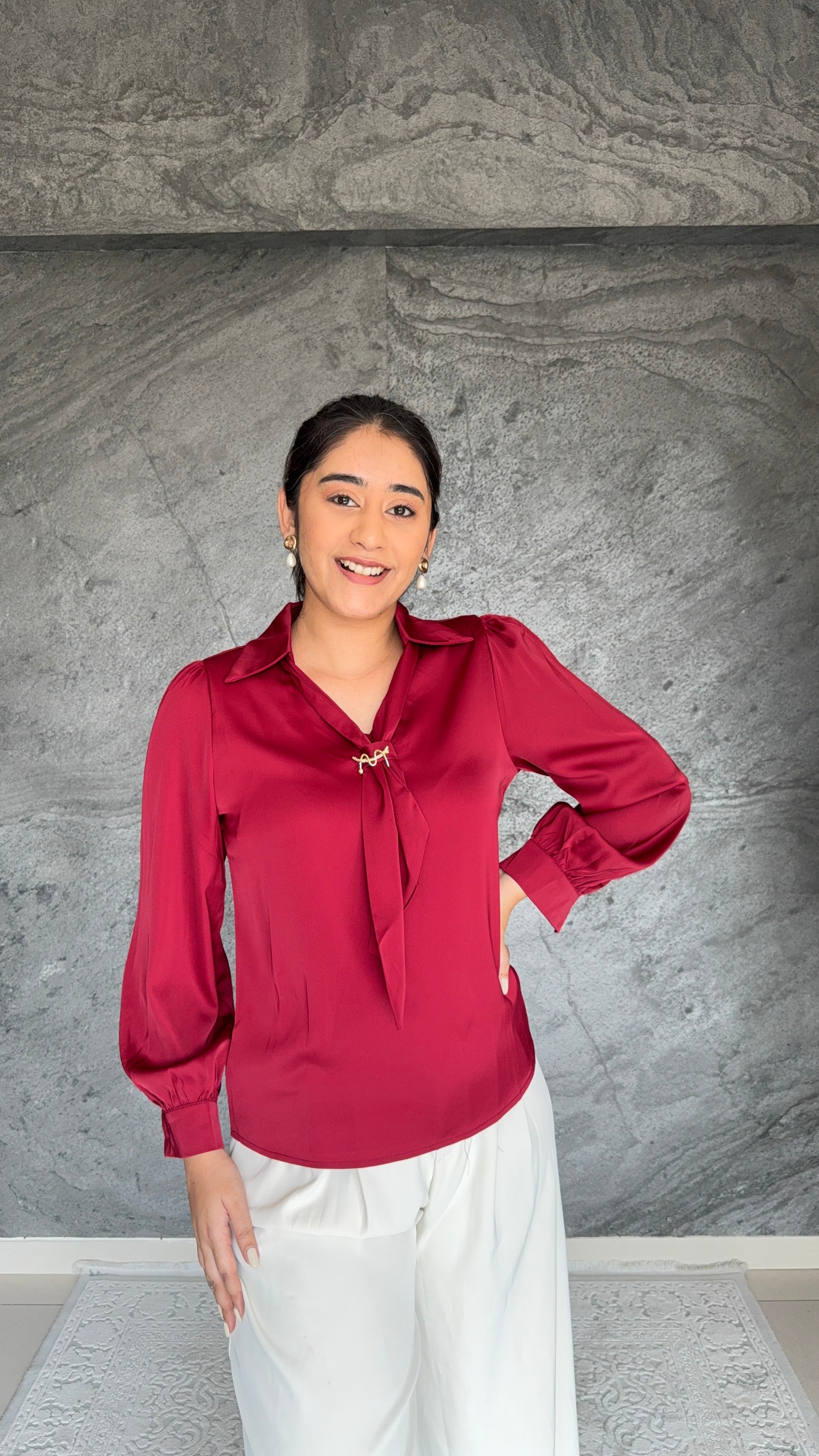 Silky Harmony Blouse