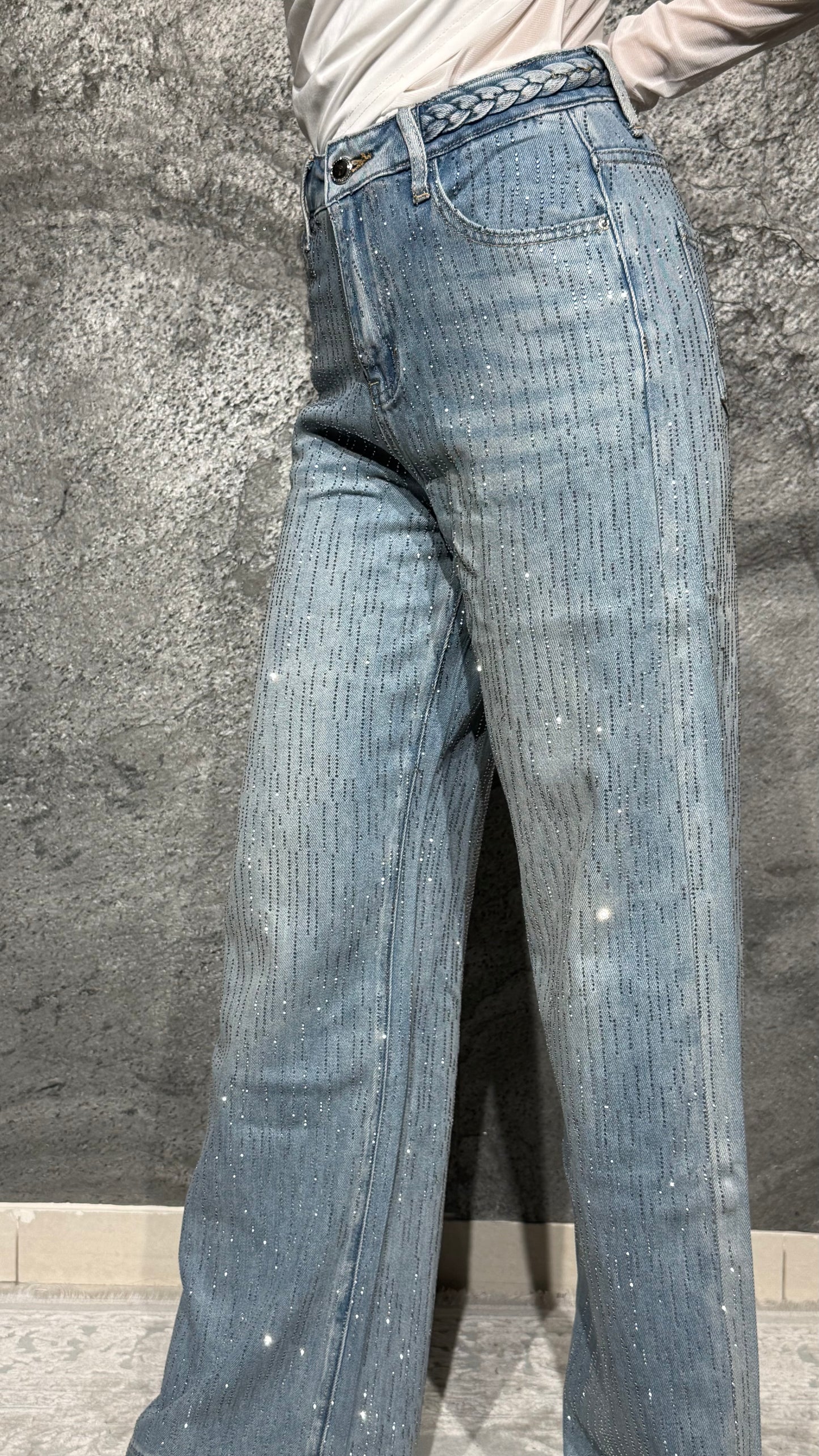 Crystal Flare Jeans