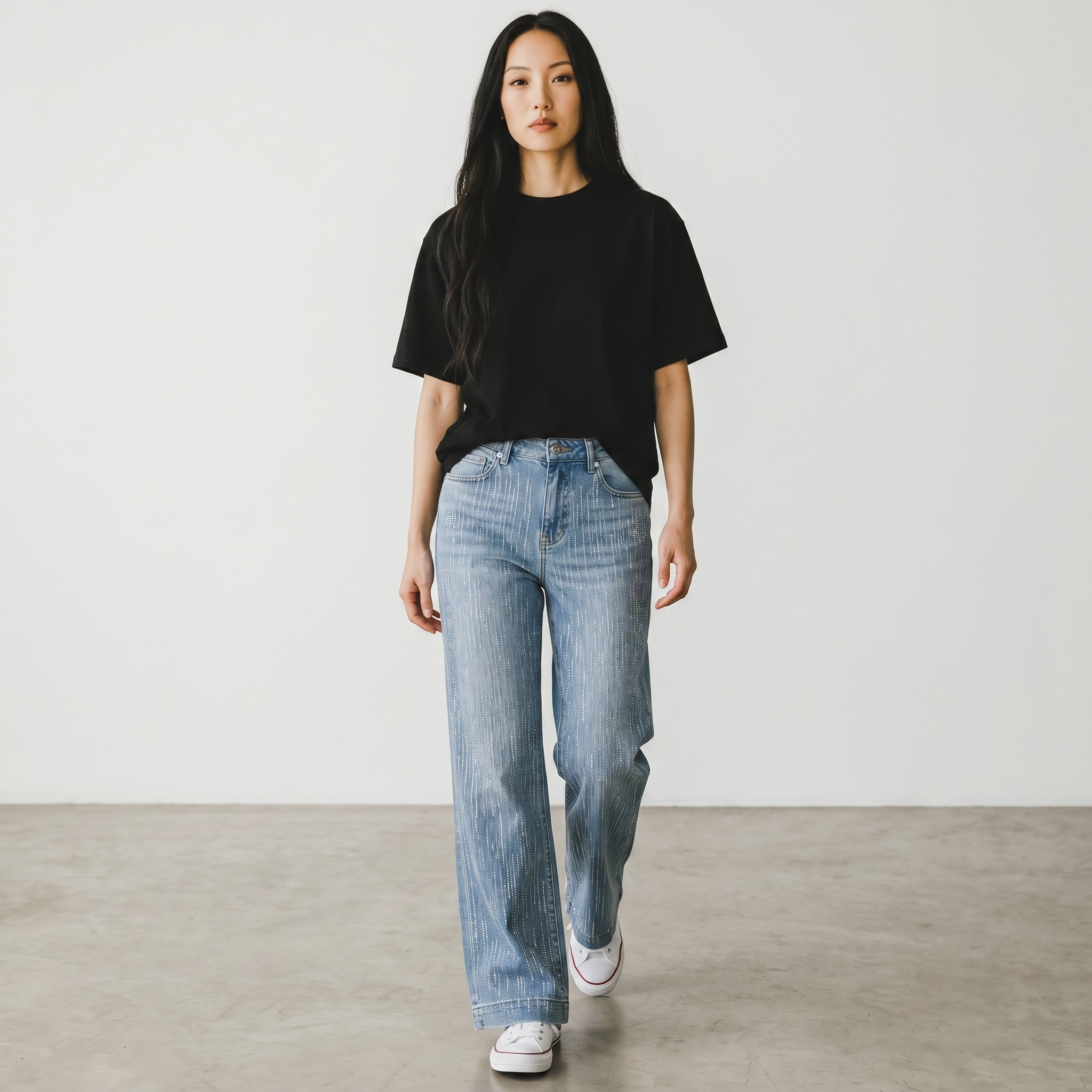 Crystal Flare Jeans