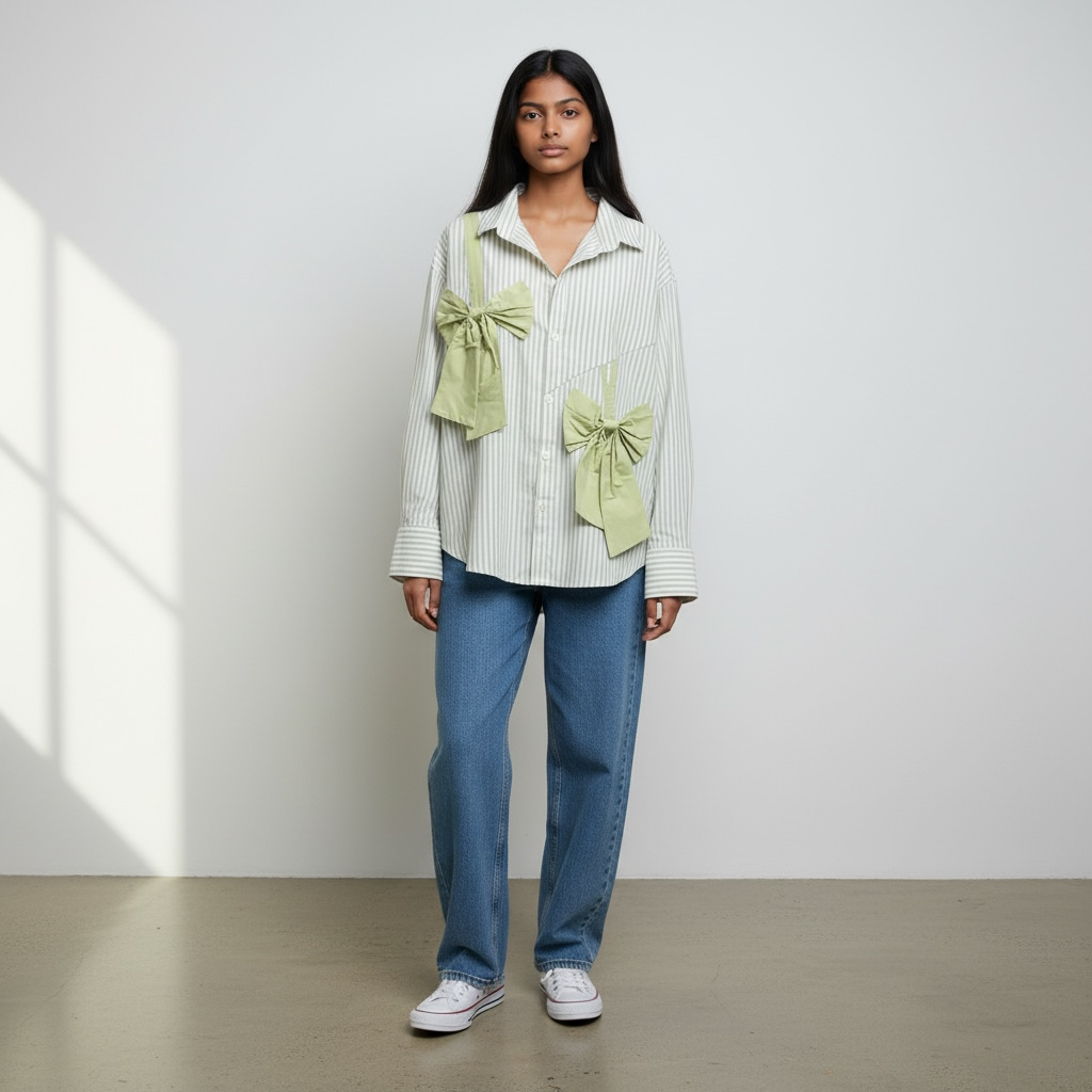 Bow Strips shirt