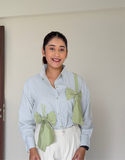 Bow Strips shirt