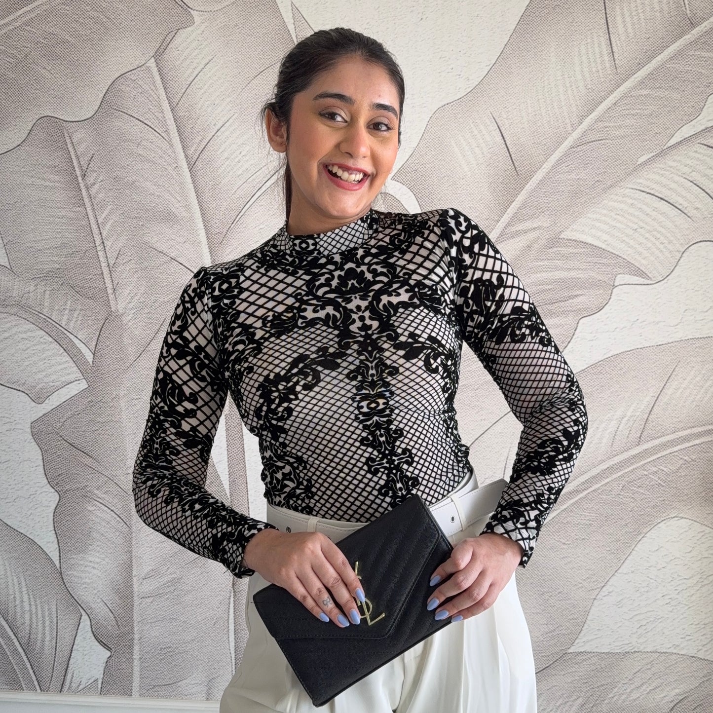 Noir Blanc Bodysuit