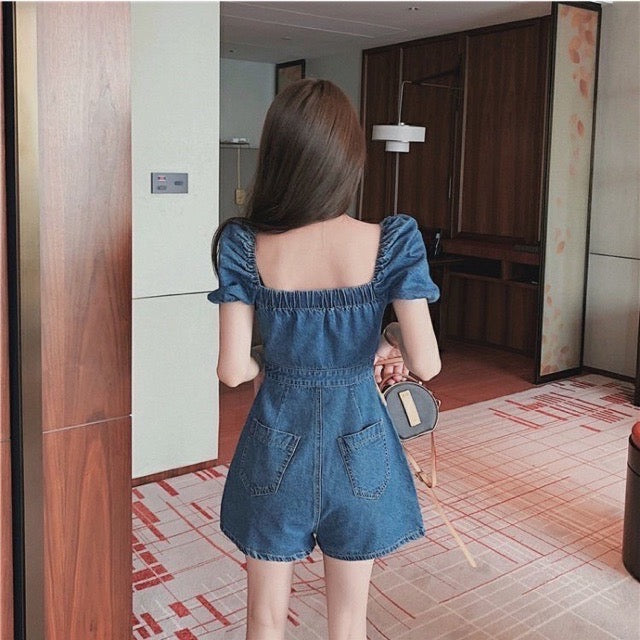 Denim jumpsuit