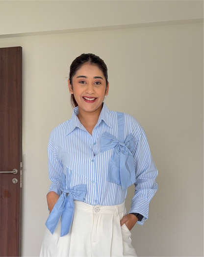 Bow Strips shirt