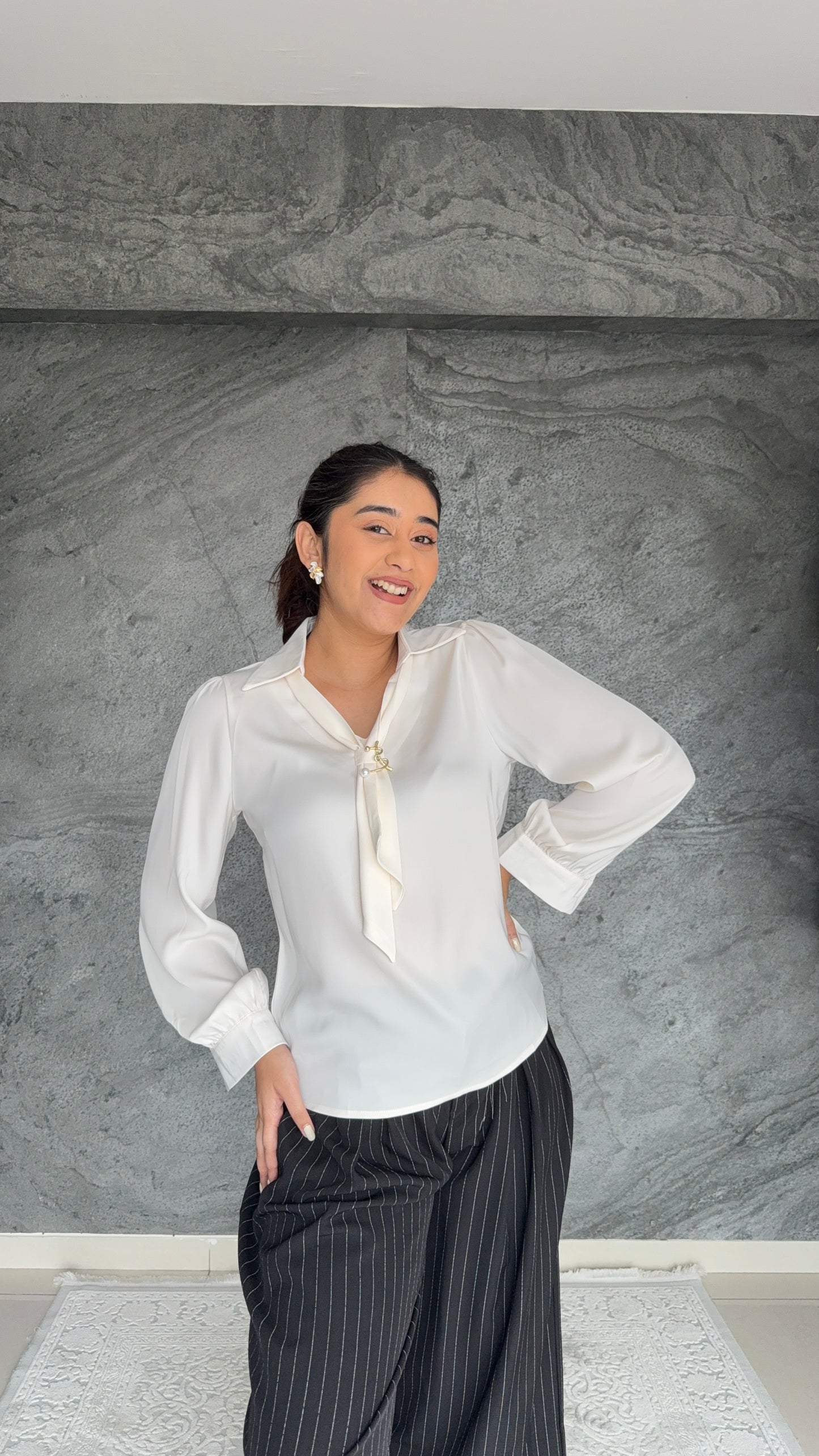 Silky Harmony Blouse