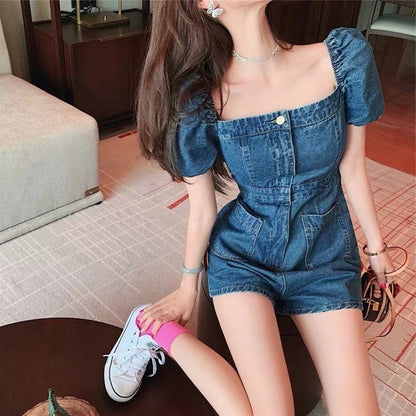 Denim jumpsuit