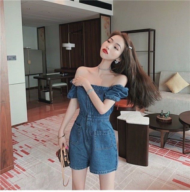Denim jumpsuit