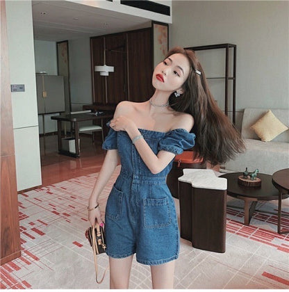 Denim jumpsuit