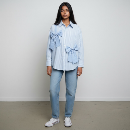 Bow Strips shirt
