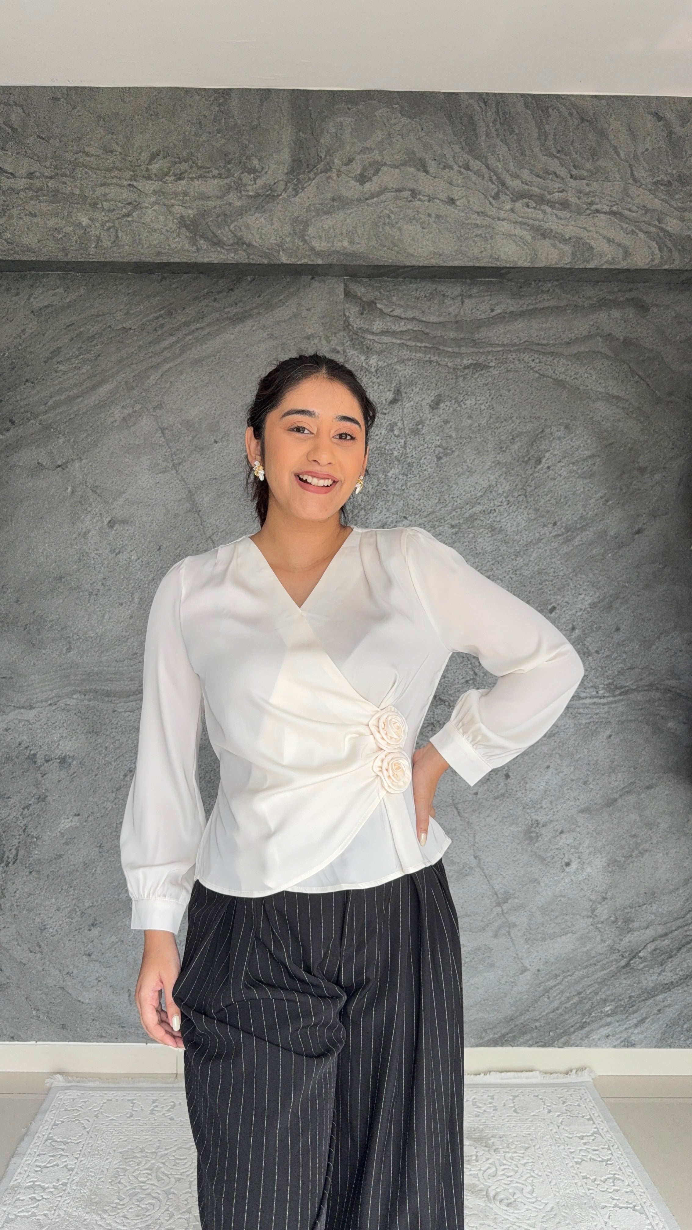 Gentle Satin Glow Top