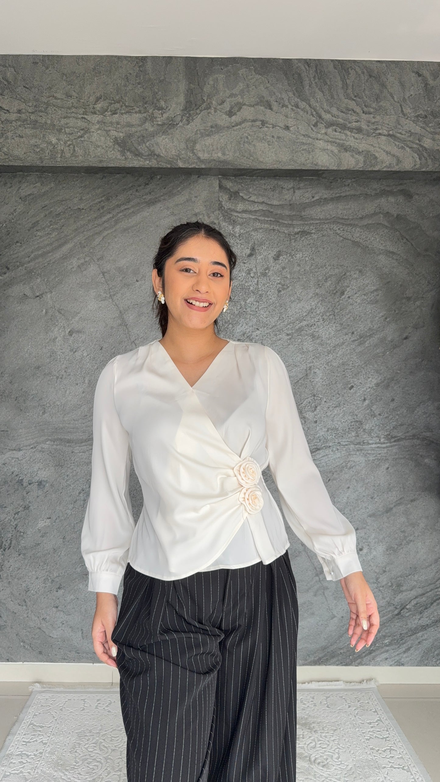 Gentle Satin Glow Top