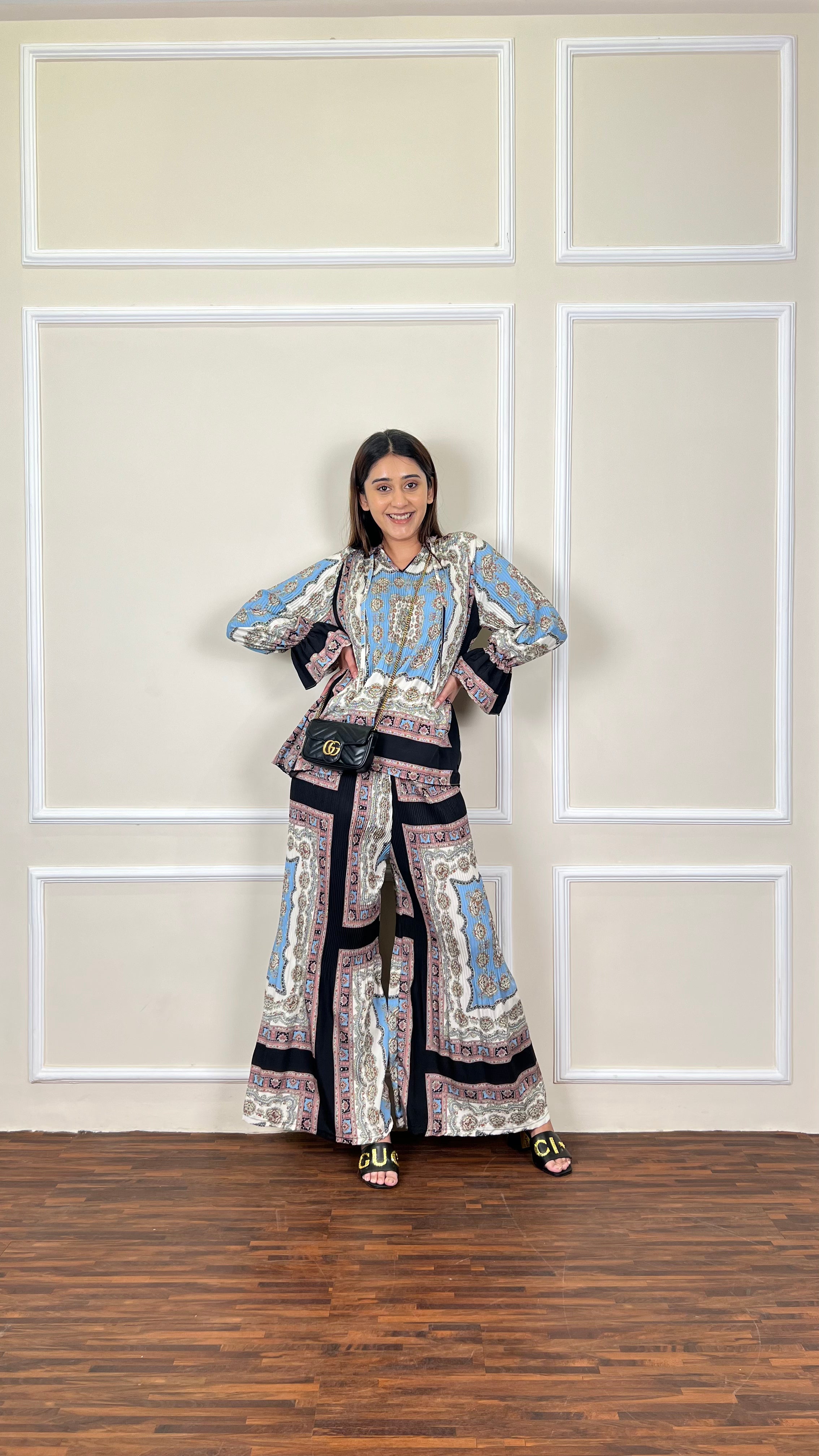 Mandala Crepe Coord Set