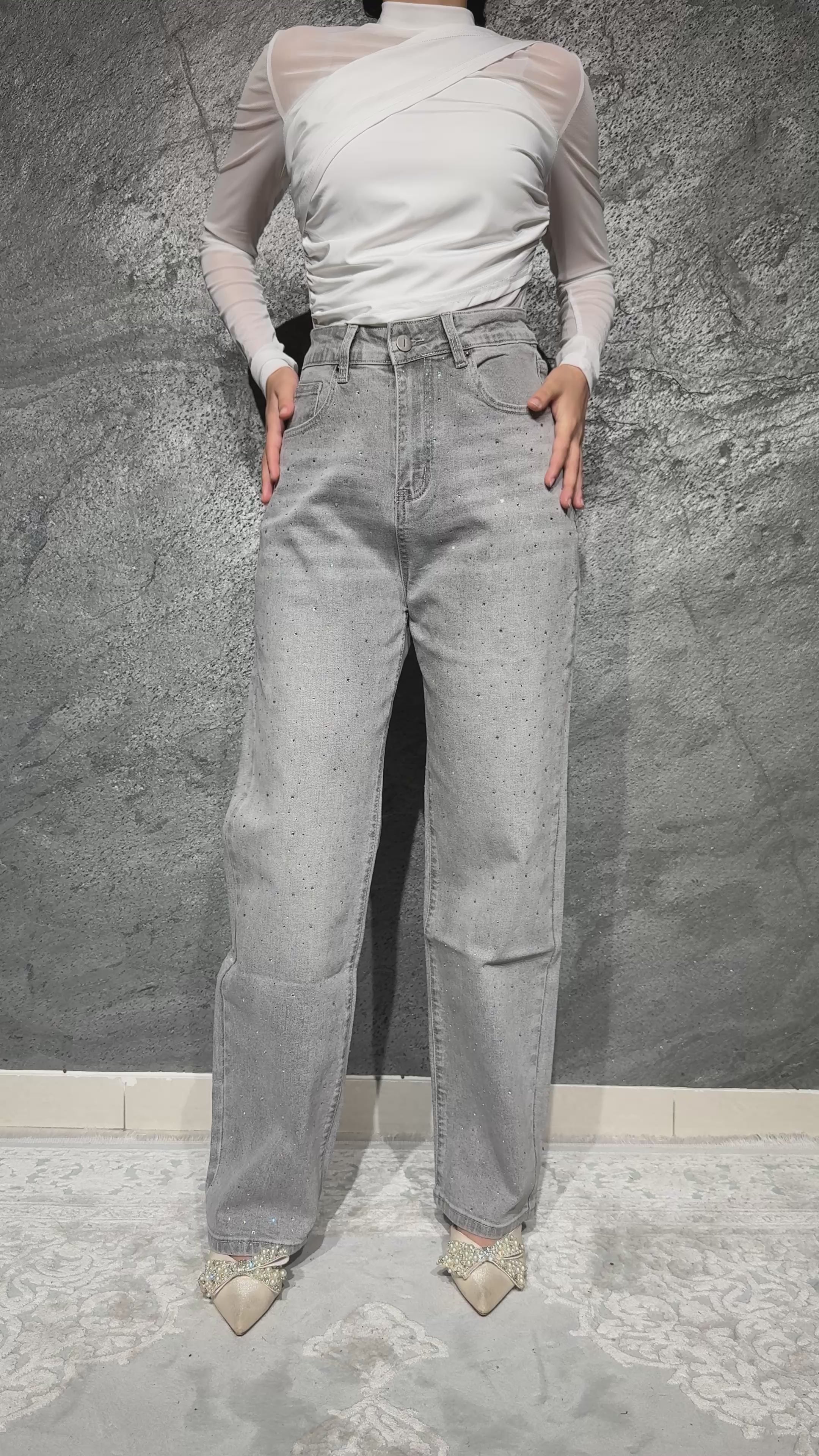 Studded Twilight Denim