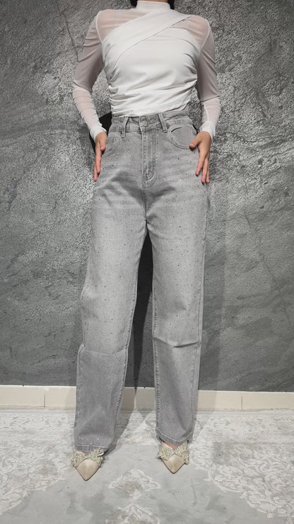 Studded Twilight Denim