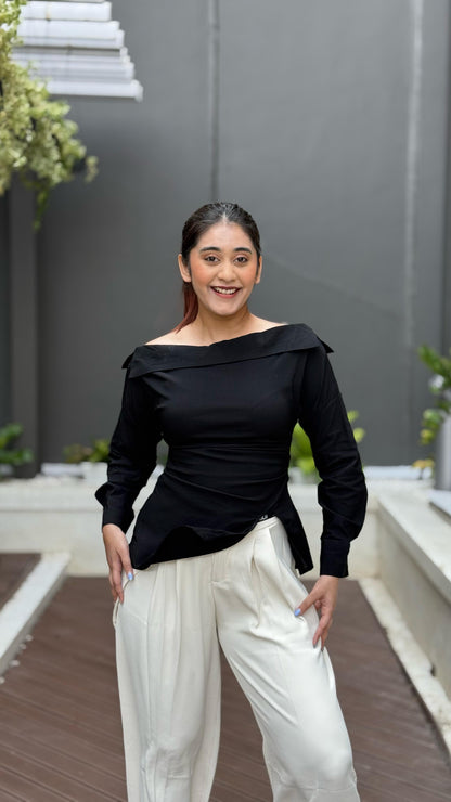 Formal off shoulder