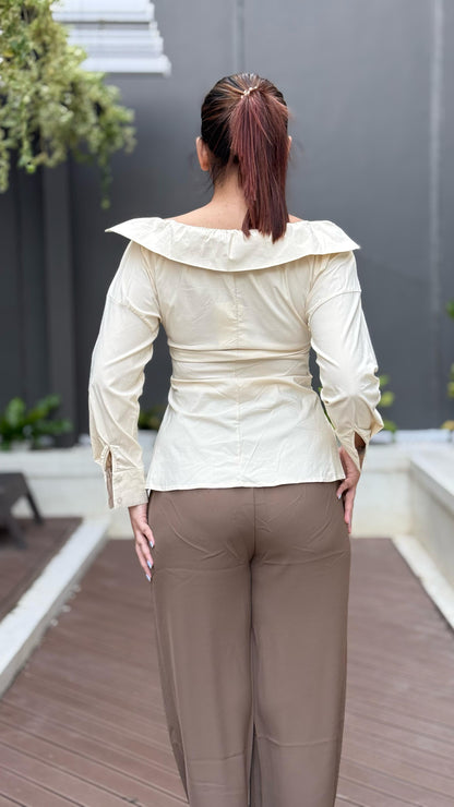 Formal off shoulder