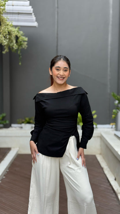Formal off shoulder